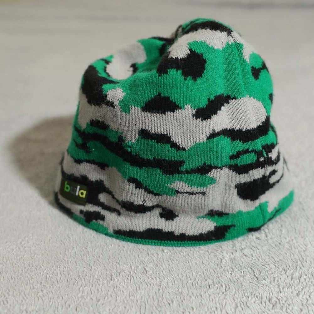 Bula Green Camo Beanie (OS)